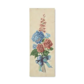 0.098 Bouquet of Flowers With Blue Ribbon A (A D)