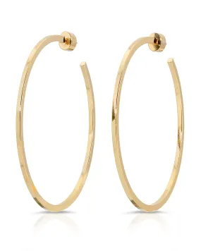 2" Ava Hoops Gold | Gold