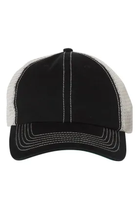 47 Brand Mens Trawler Snapback Hat - Black/Stone - NEW