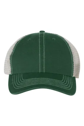 47 Brand Mens Trawler Snapback Hat - Dark Green/Stone - NEW