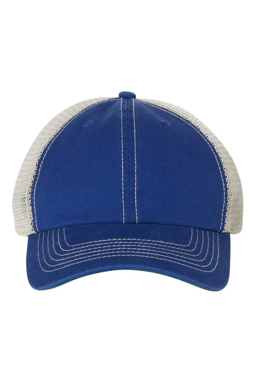 47 Brand Mens Trawler Snapback Hat - Royal Blue/Stone - NEW