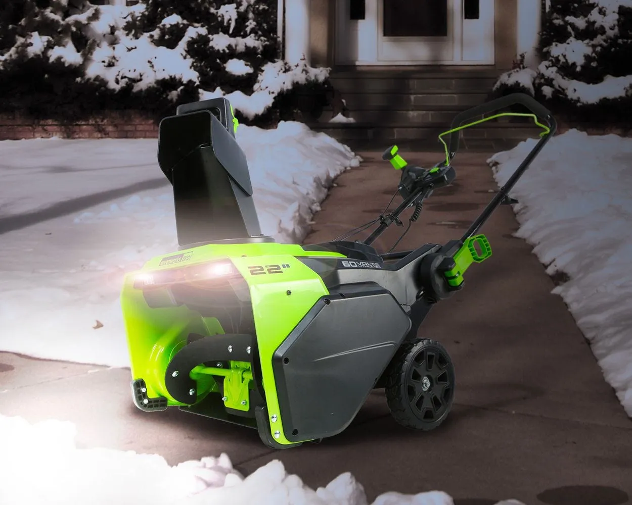 60V Winter Storm Kit w/  (2) 5Ah Batteries & Charger