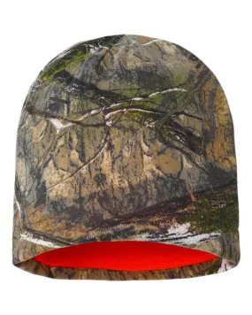 8 Reversible Camo Beanie