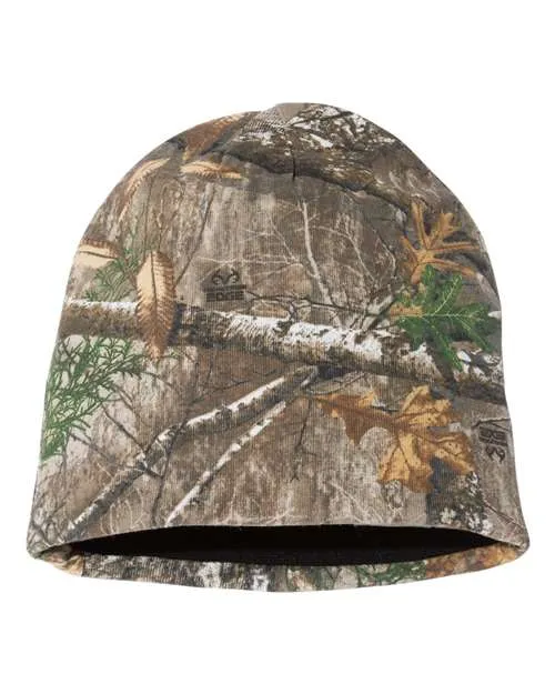 8 Reversible Camo Beanie