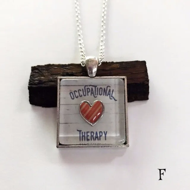 A heart for occupational therapy/ OT jewelry