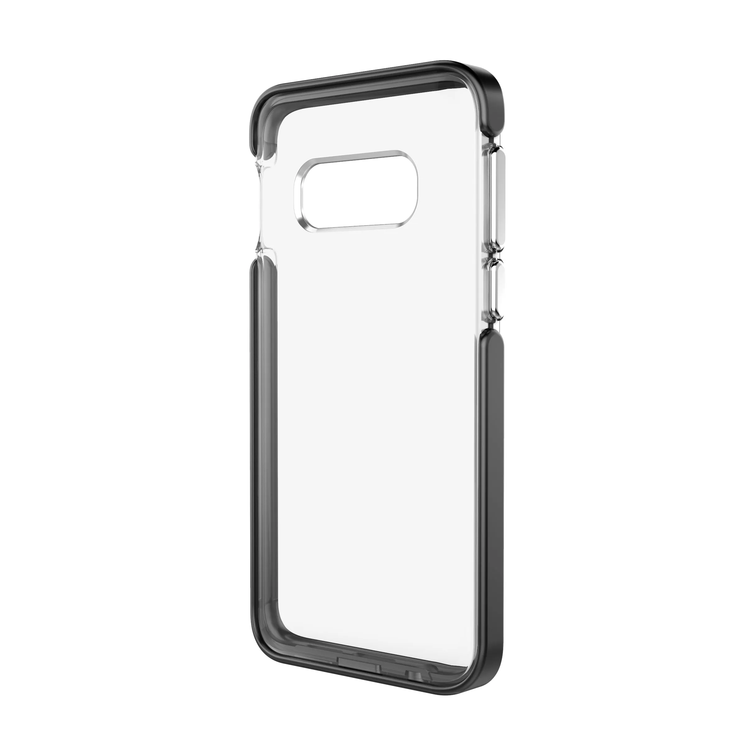 Ambassador Case for Samsung Galaxy S10e - Clear Black Silver