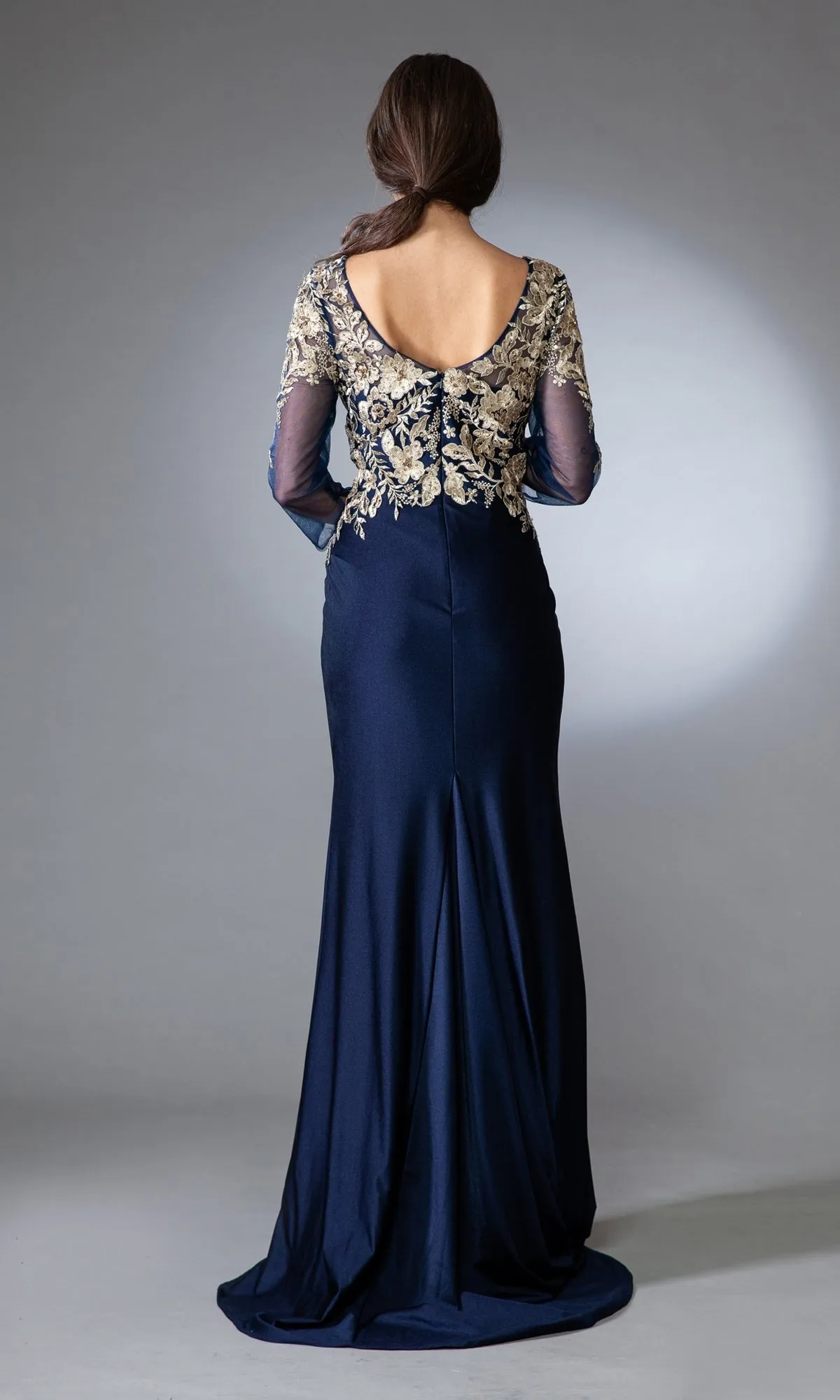 Amelia Couture Long Formal Dress 7039