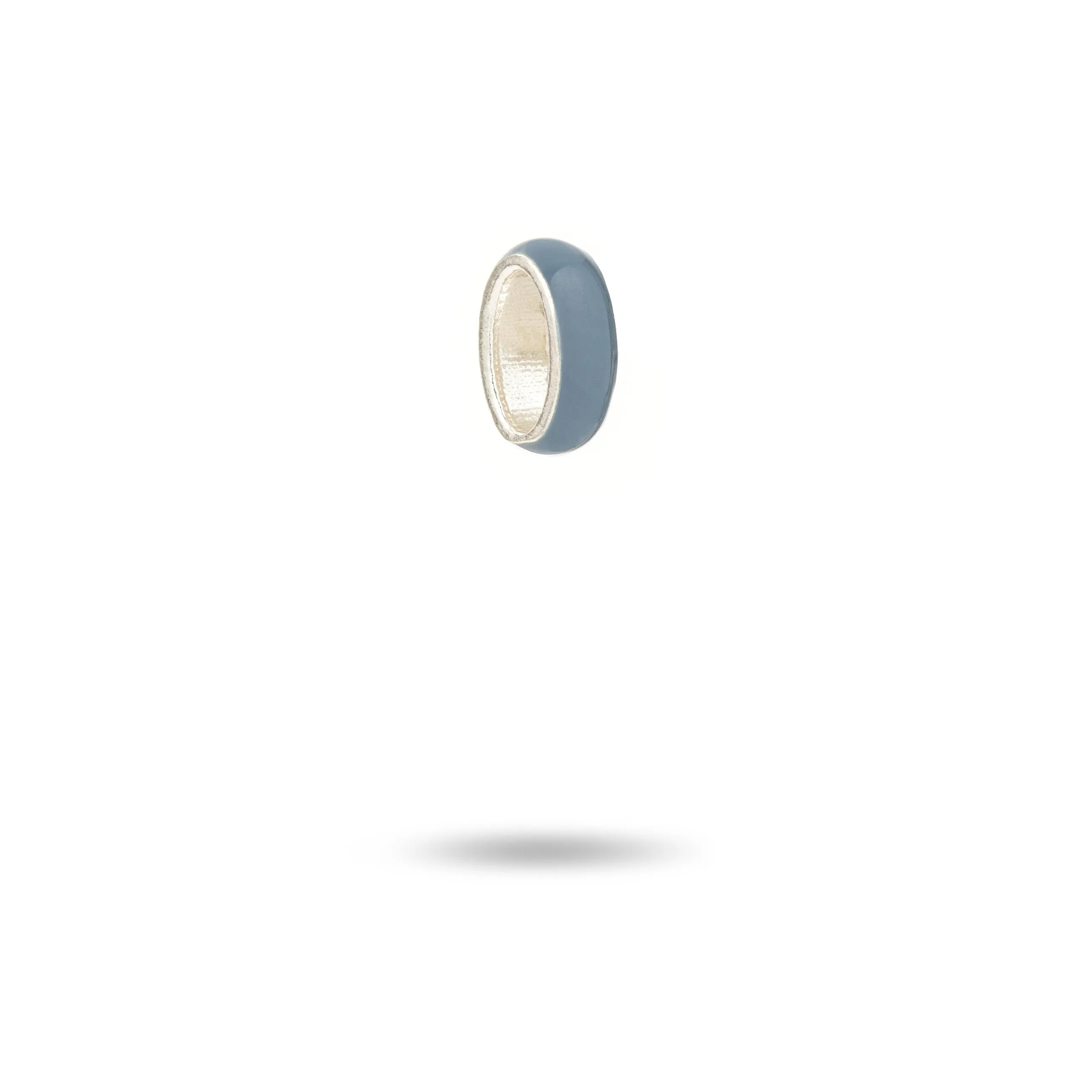 AR Blue Enamel Big Bead