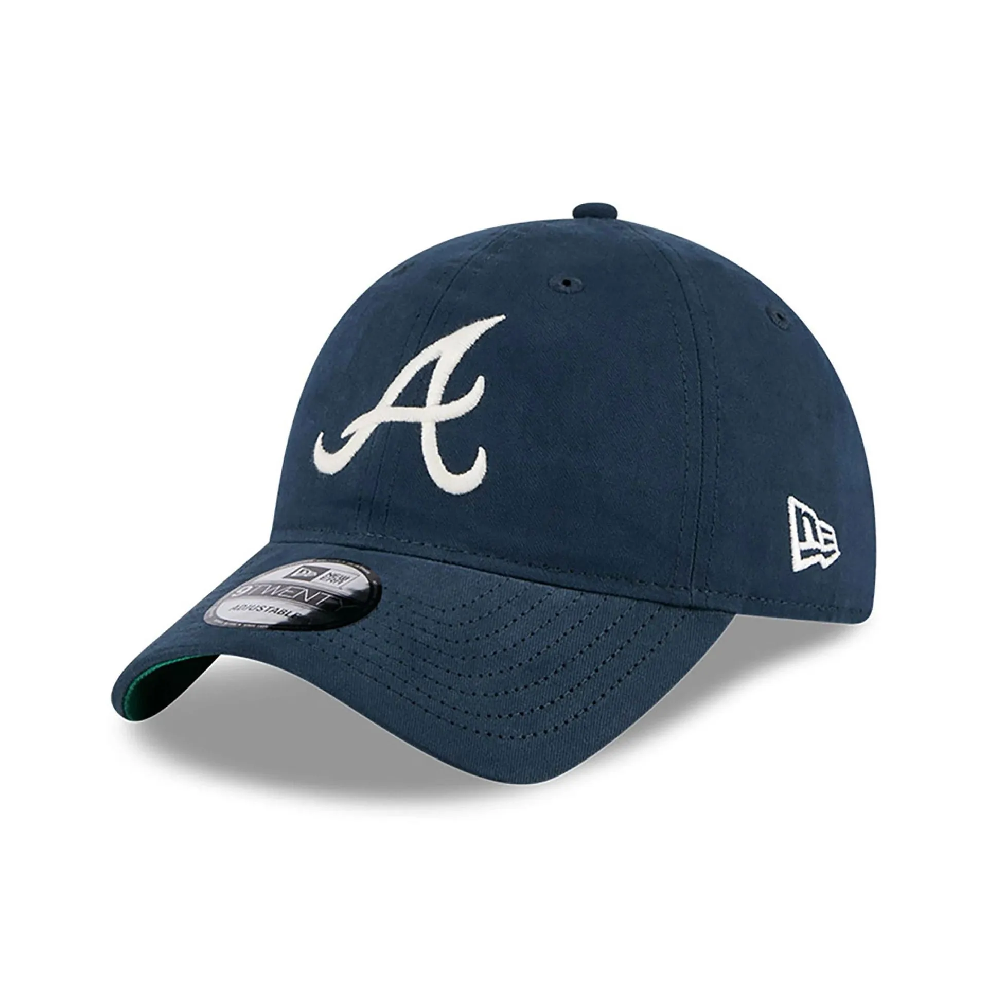Atlanta Braves Vintage Navy 9TWENTY Adjustable Cap