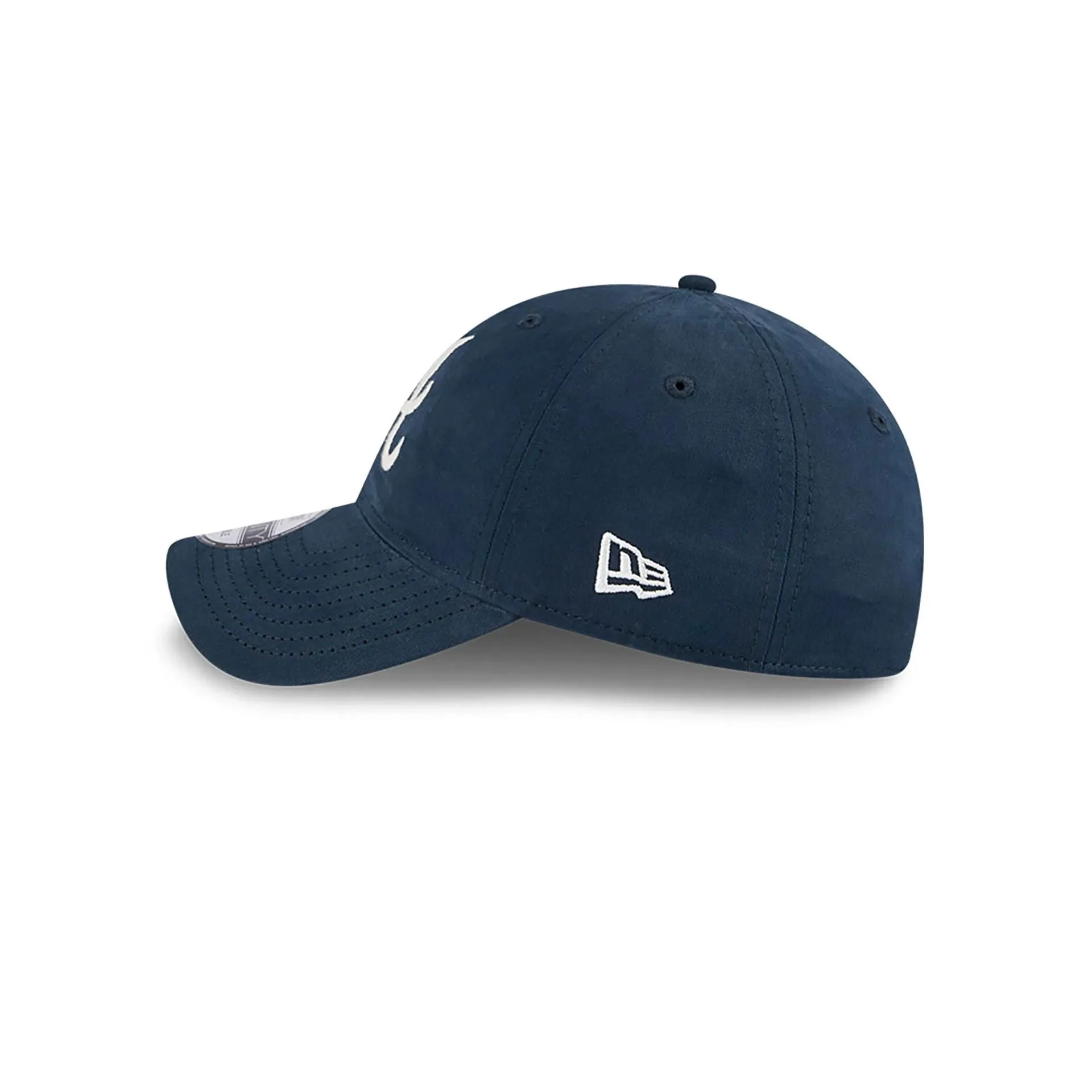 Atlanta Braves Vintage Navy 9TWENTY Adjustable Cap