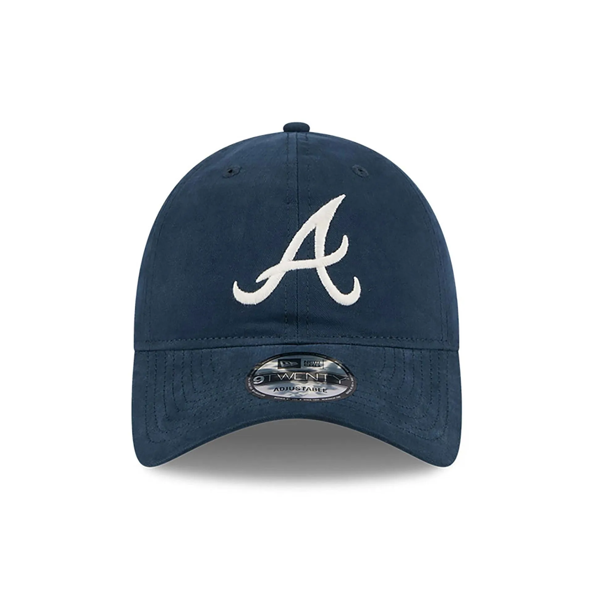 Atlanta Braves Vintage Navy 9TWENTY Adjustable Cap