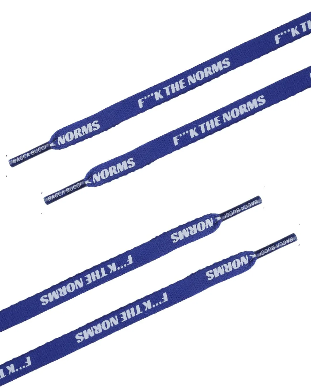 Bacca Bucci F***K THE NORMS Sneaker Laces