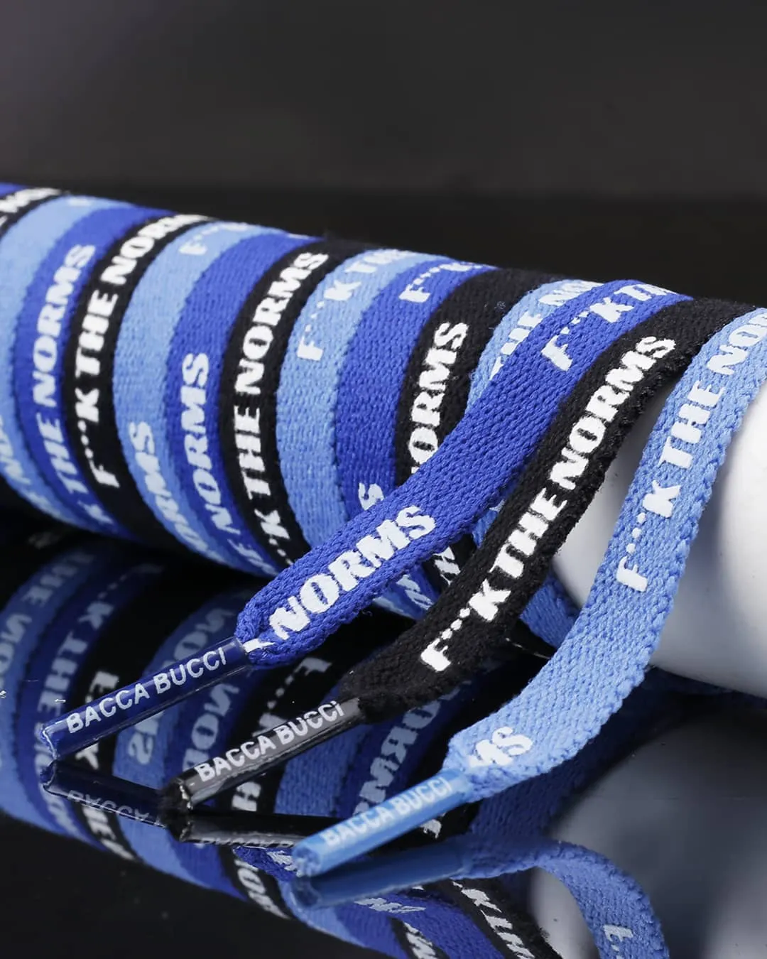 Bacca Bucci F***K THE NORMS Sneaker Laces