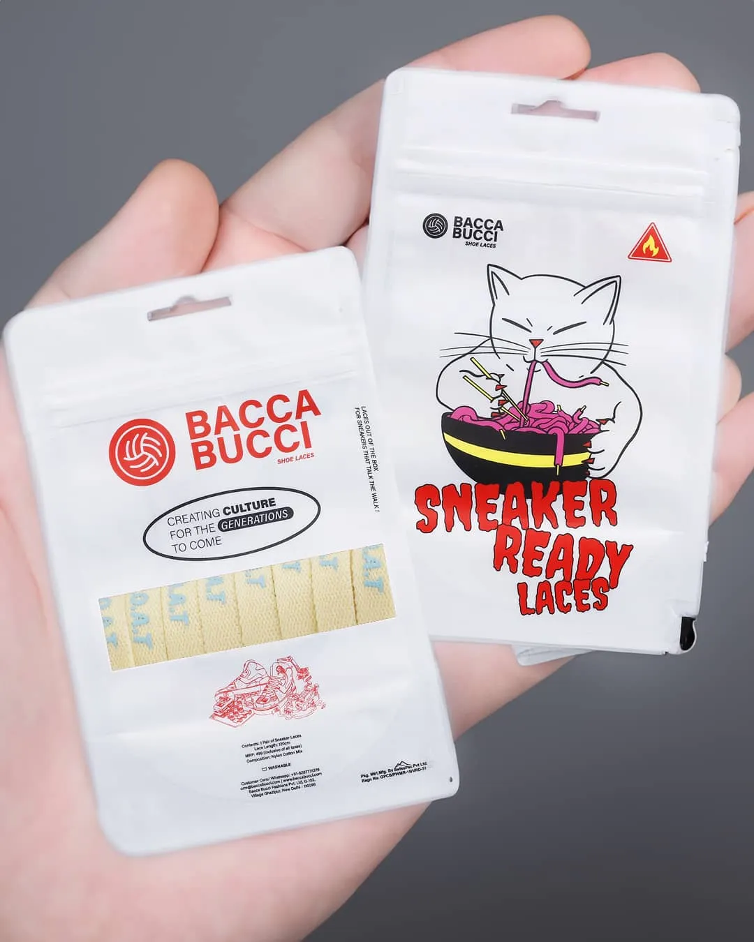 Bacca Bucci G.O.A.T Sneaker Laces