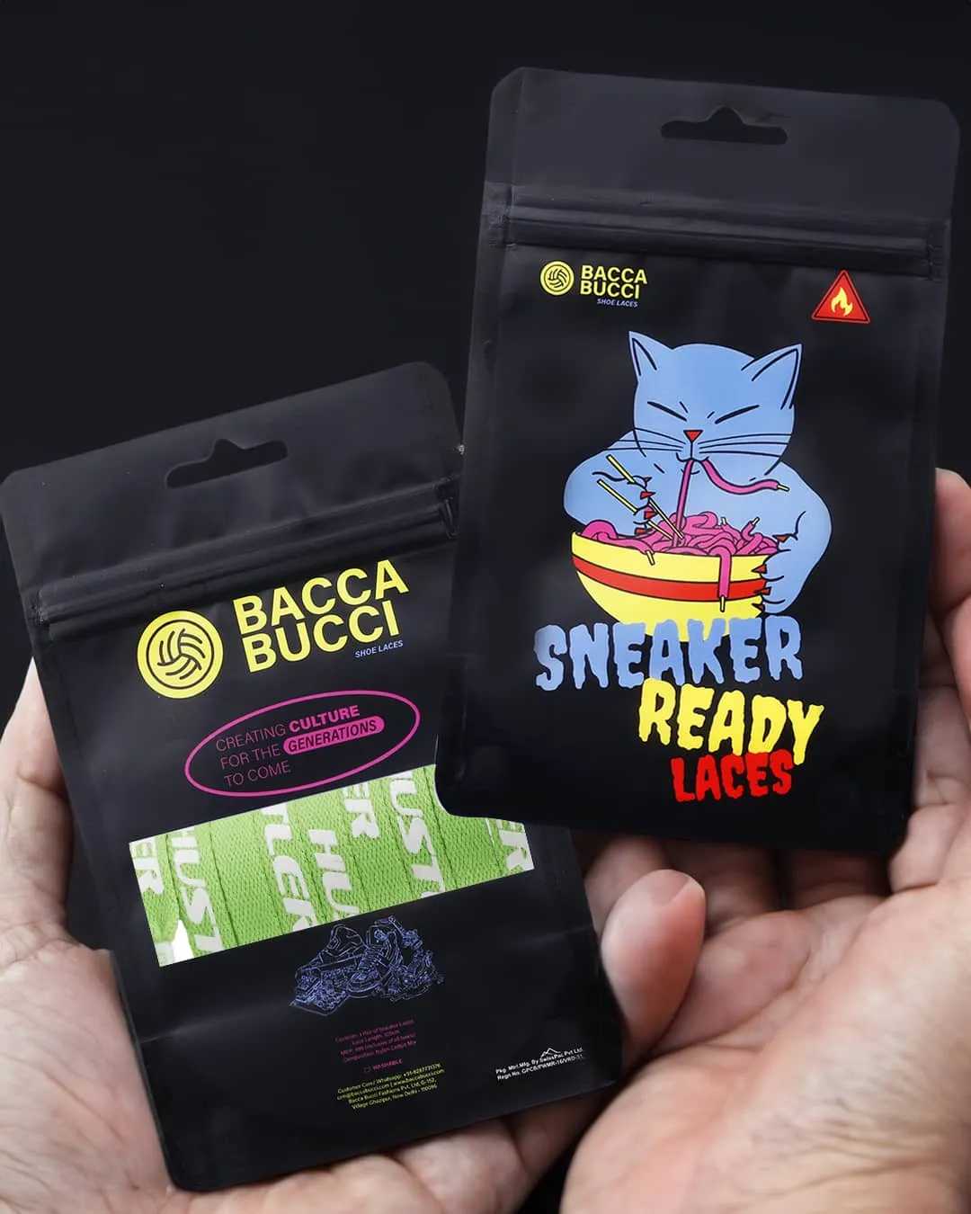 Bacca Bucci HUSTLER Sneaker Laces
