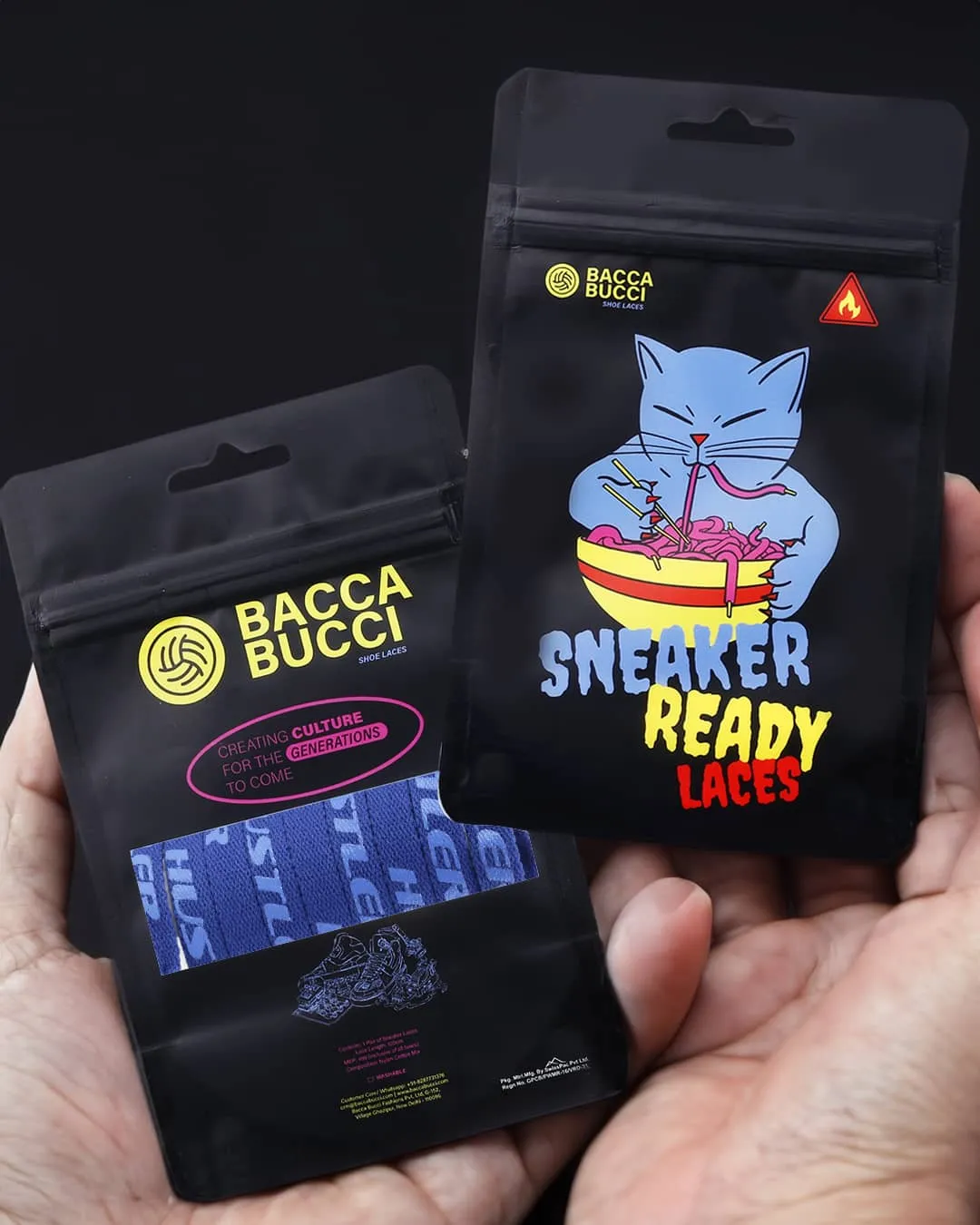 Bacca Bucci HUSTLER Sneaker Laces