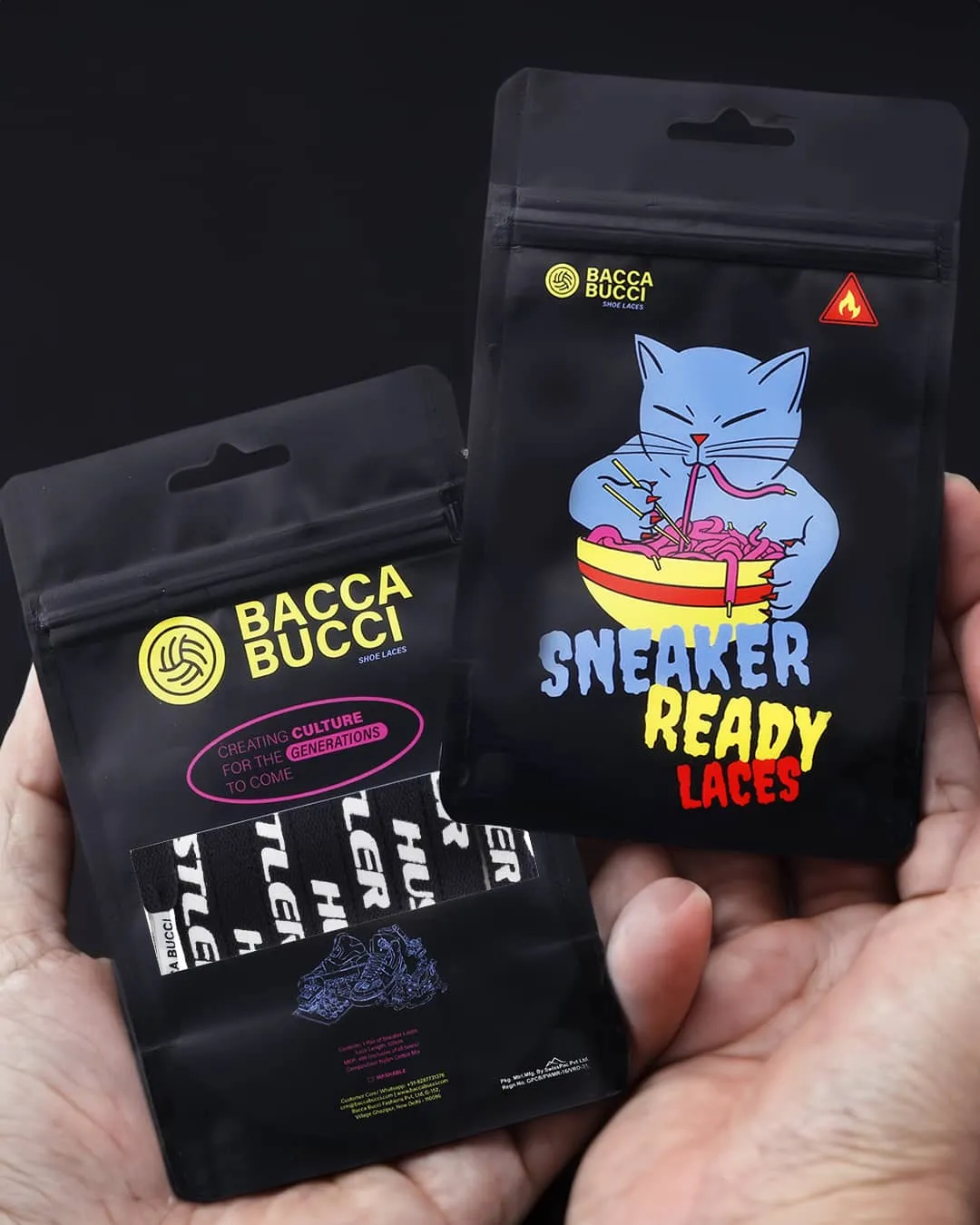 Bacca Bucci HUSTLER Sneaker Laces