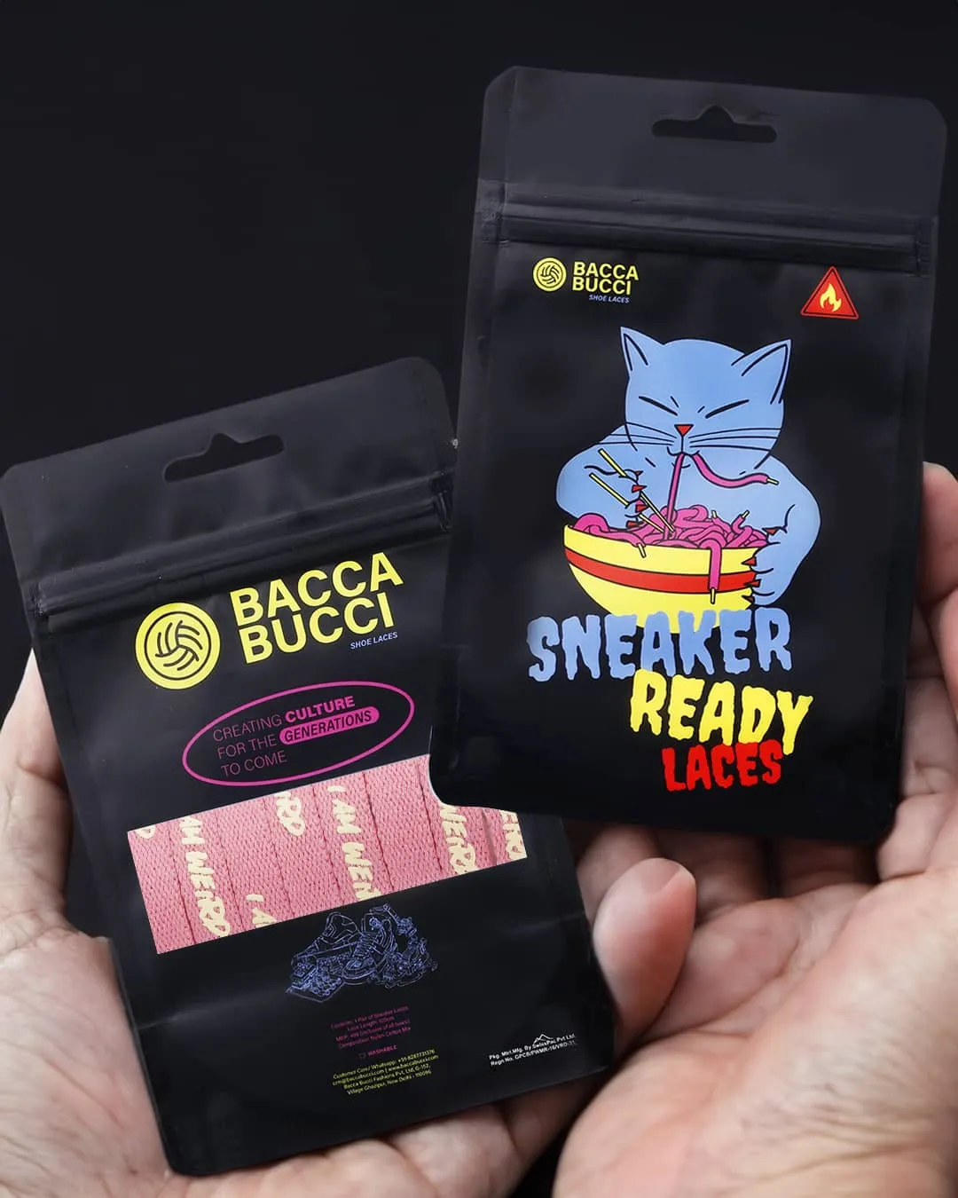 Bacca Bucci I AM WEIRD Sneaker Laces