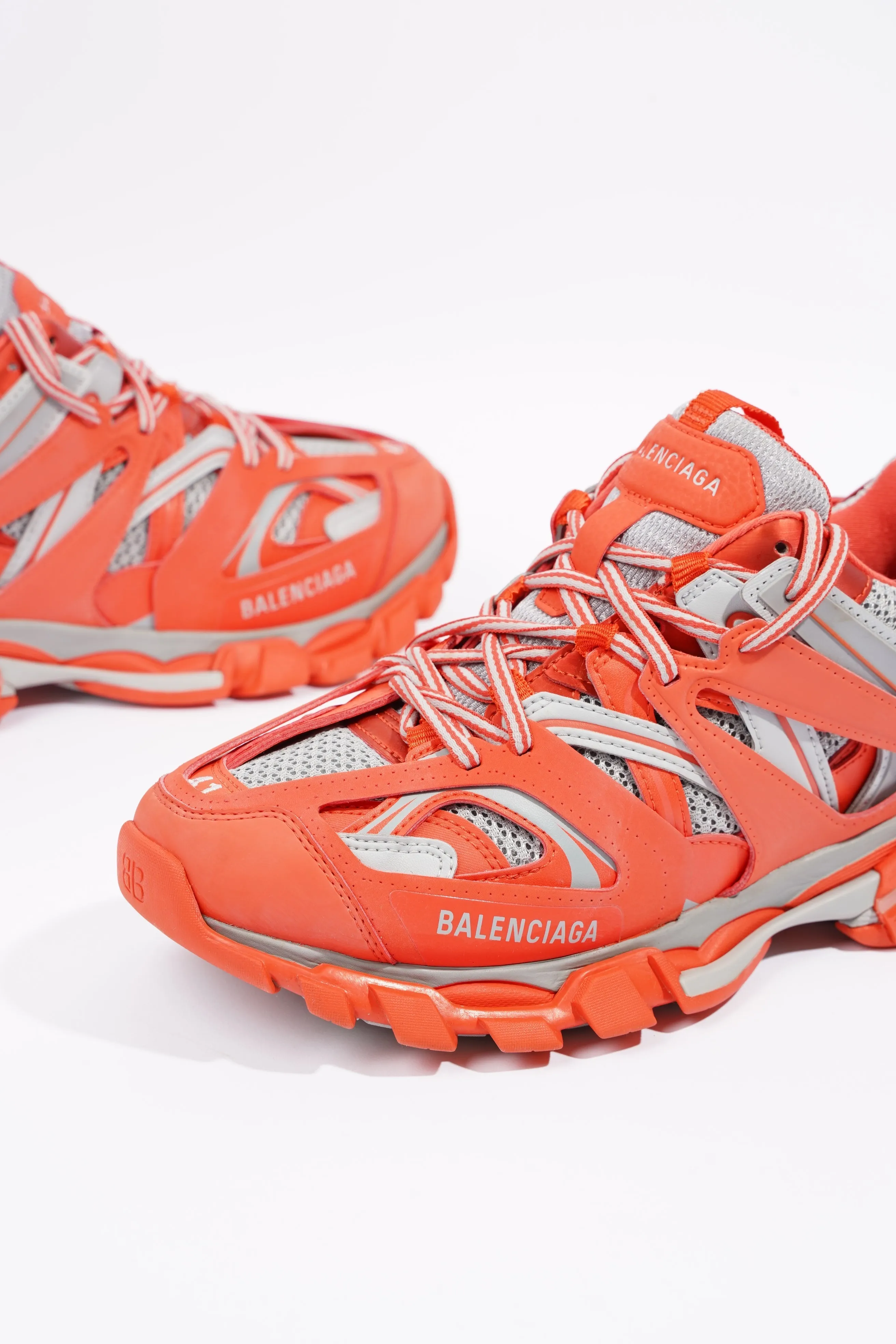 Balenciaga Womens Track Orange / Slate Grey EU 41 / UK 8