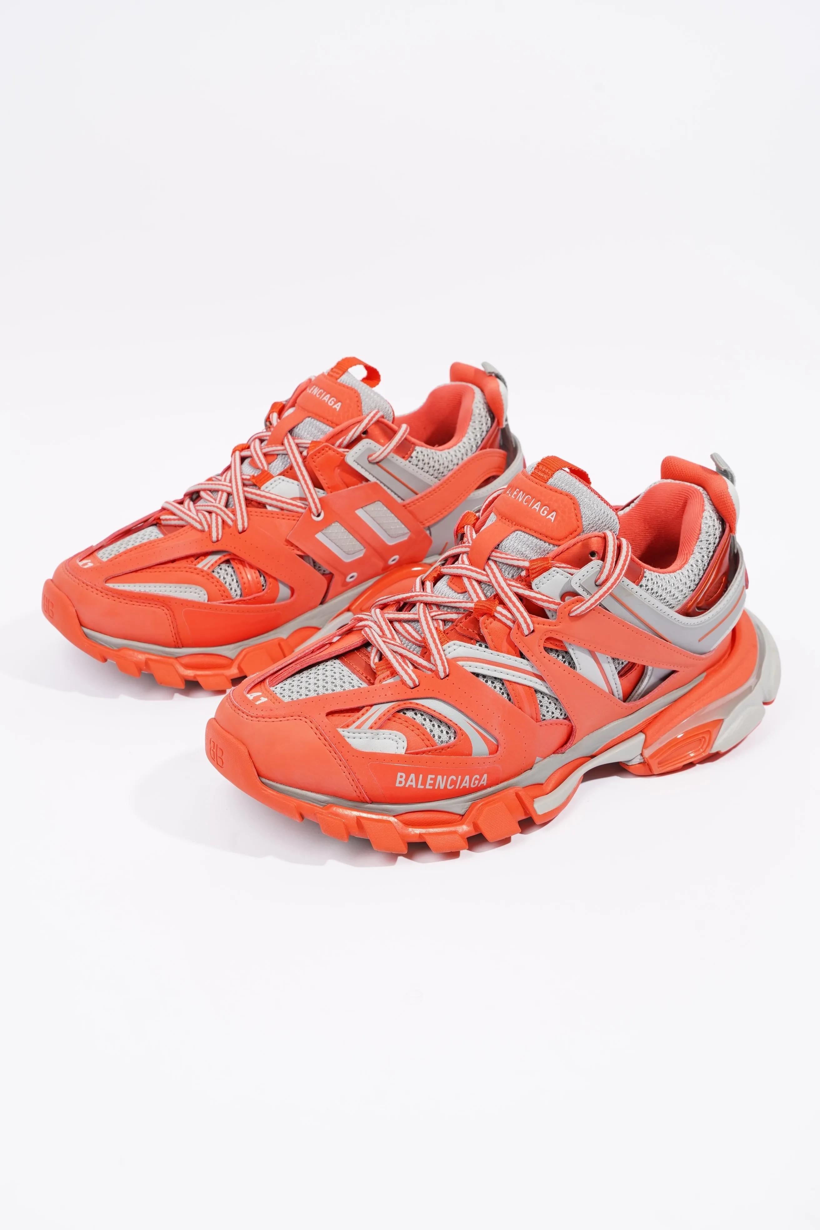 Balenciaga Womens Track Orange / Slate Grey EU 41 / UK 8