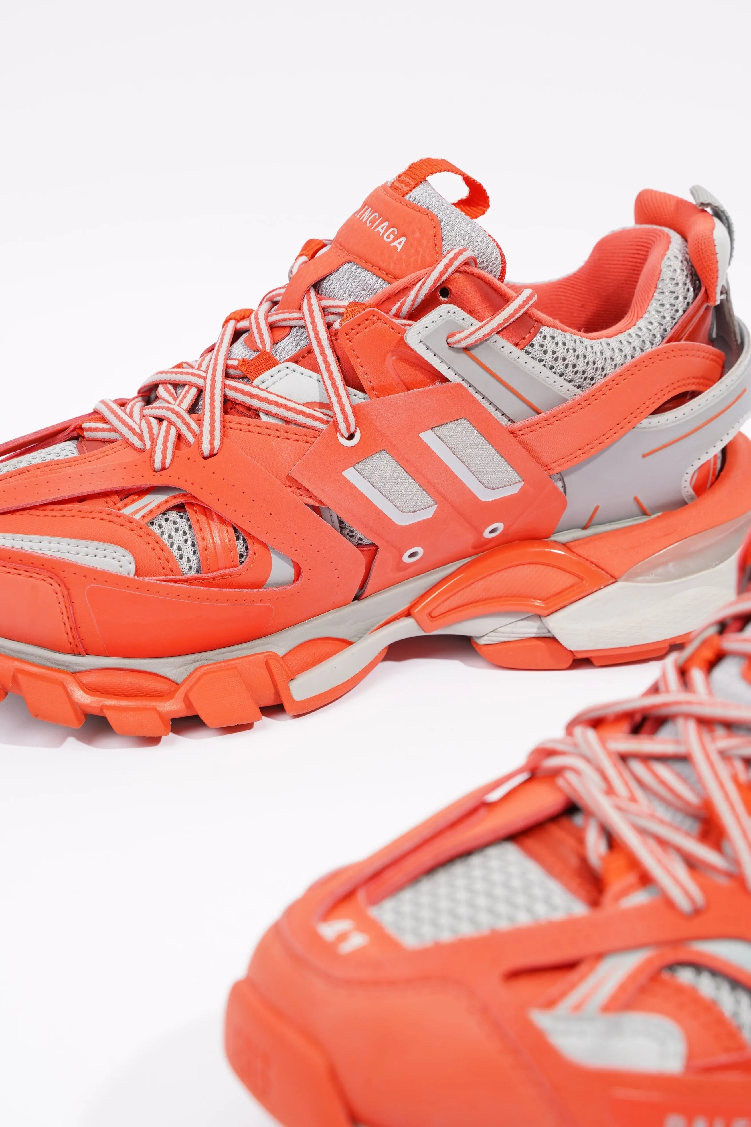 Balenciaga Womens Track Orange / Slate Grey EU 41 / UK 8