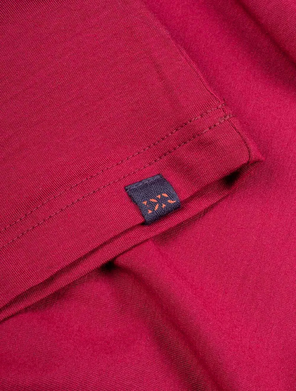 Basel Roundneck T-shirt Burgundy