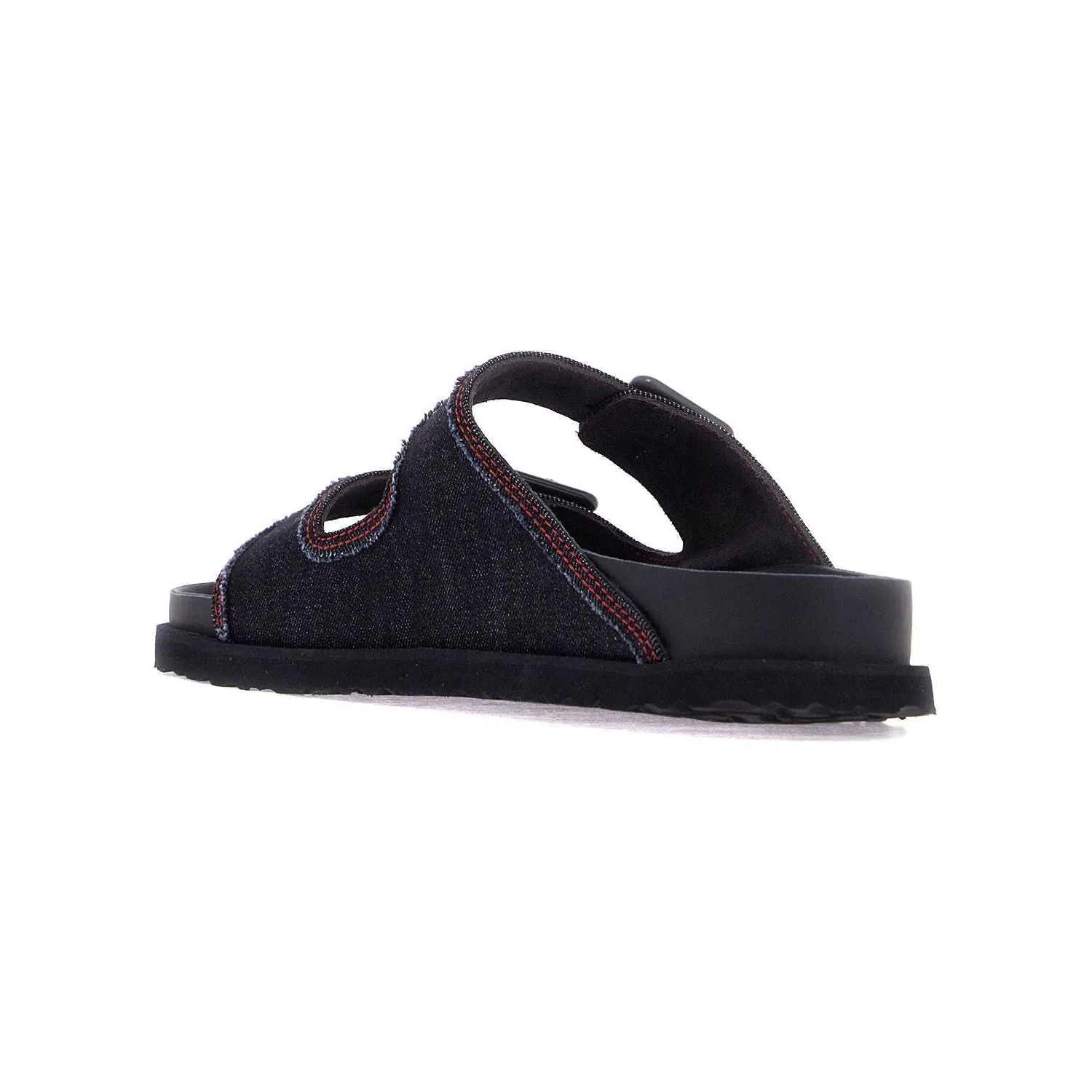 Birkenstock 1774 arizona denim slide sand