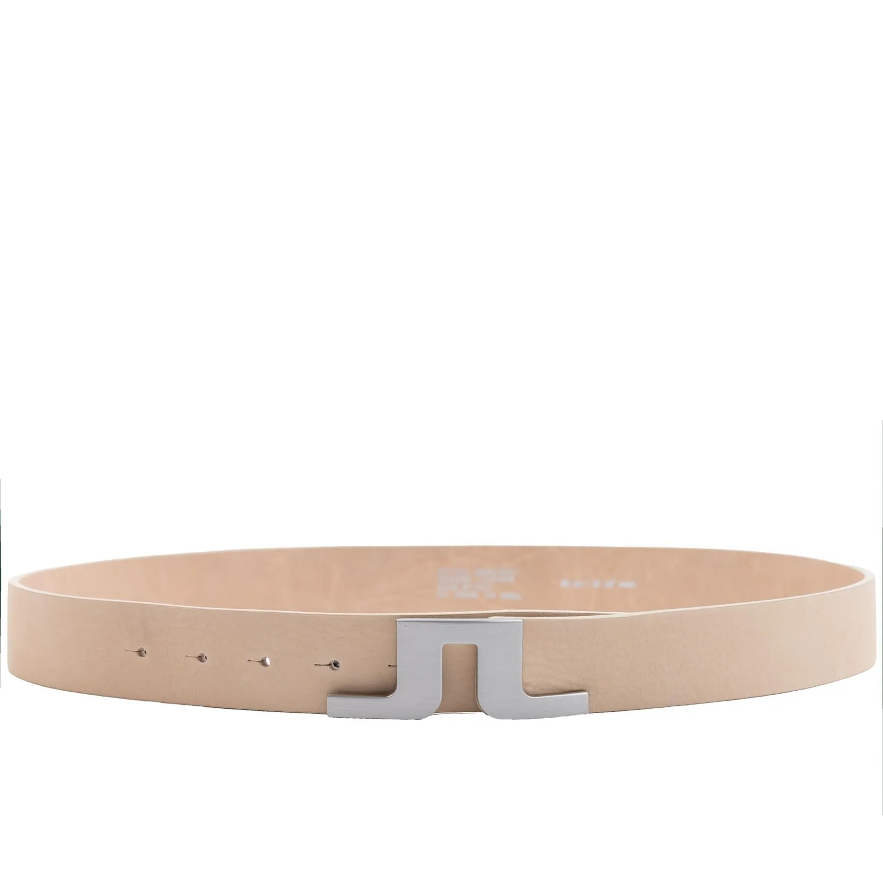 Bridger Nubuck Leather Belt Moonbeam - AW24
