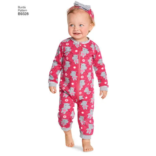 Burda Babies Romper/Jumpsuit 9328
