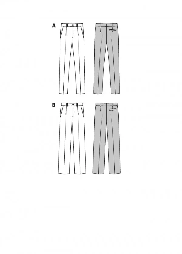 Burda Men's Trousers 7022