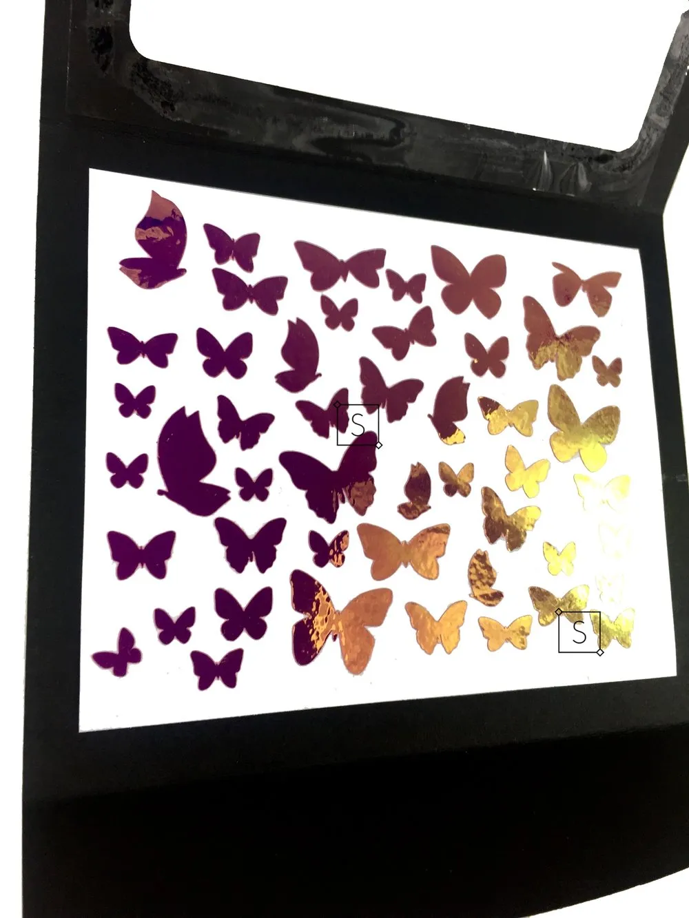 Butterfly Body & Face Stickers