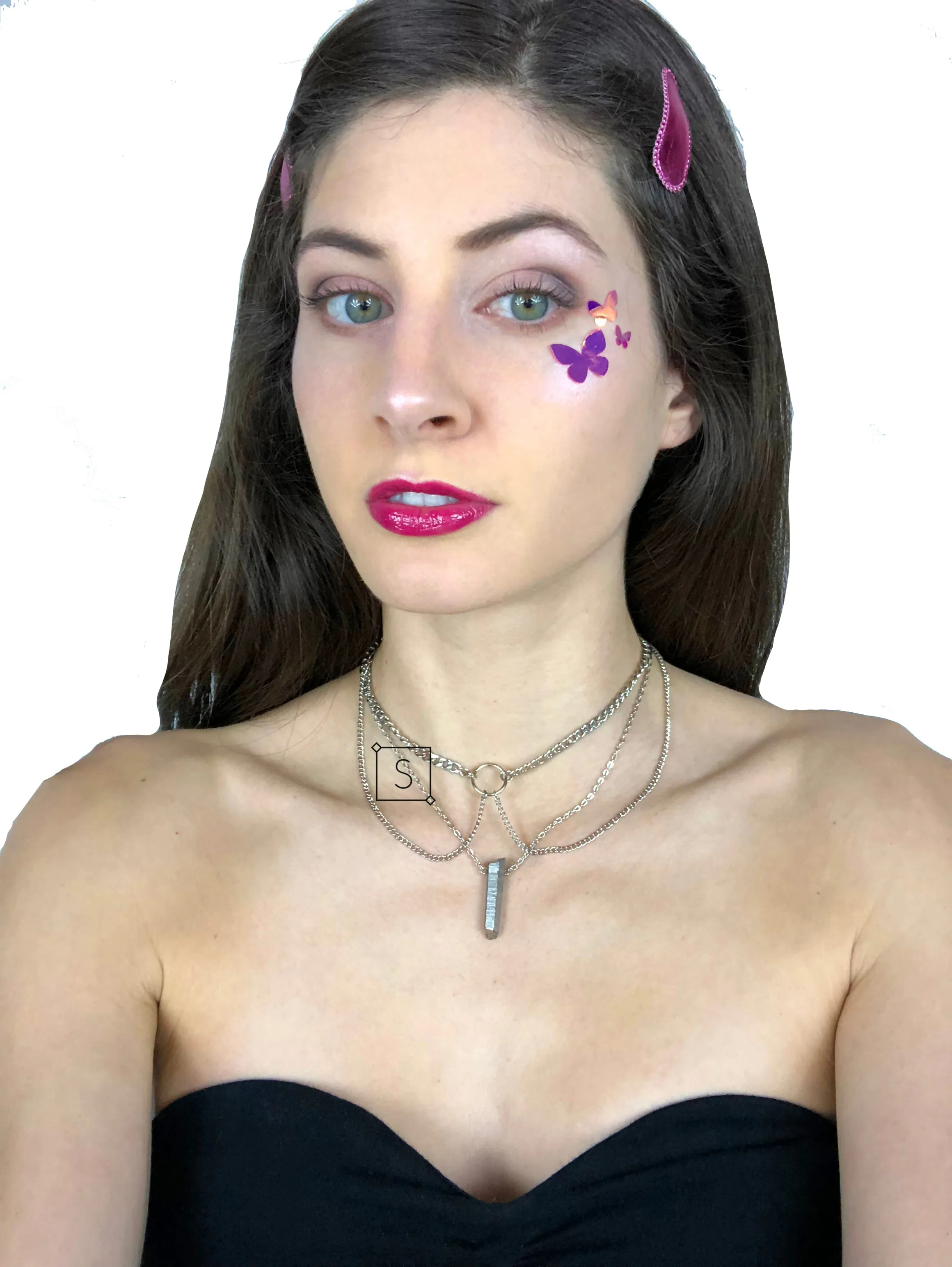 Butterfly Body & Face Stickers