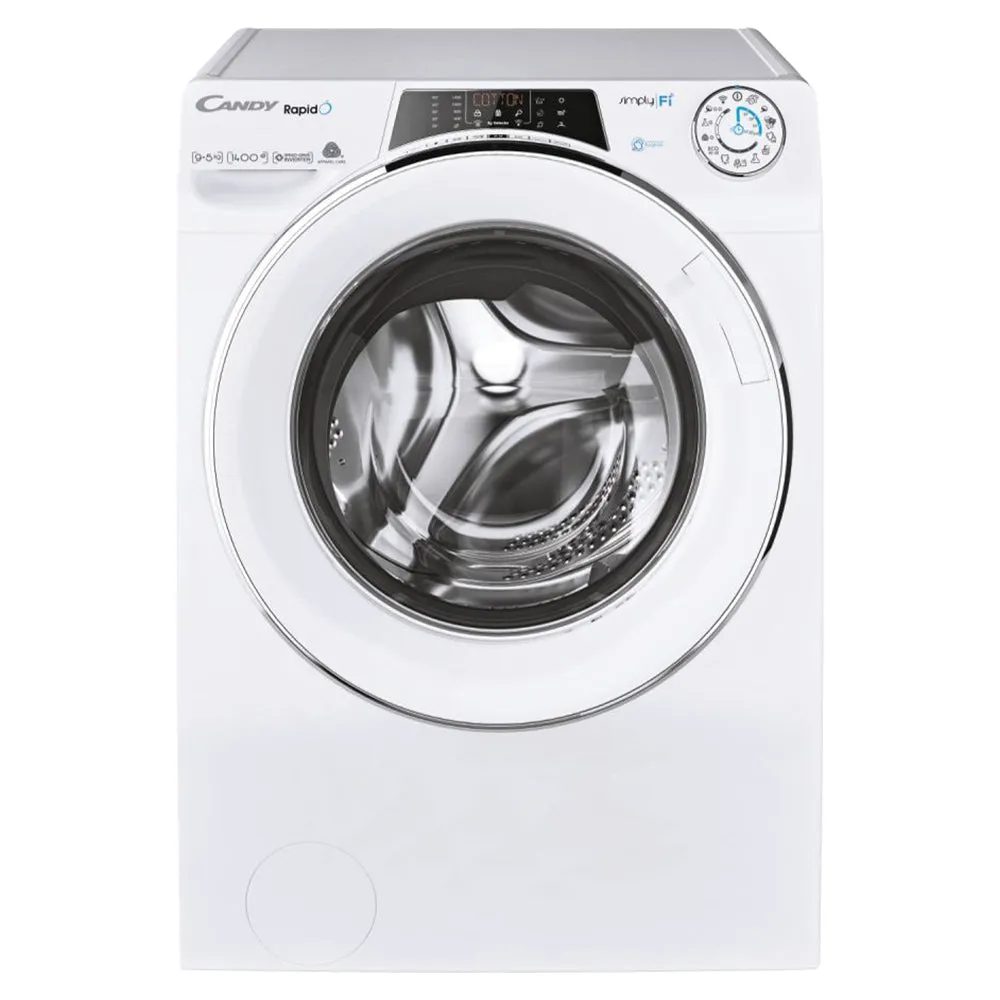 Candy 9KG/5KG 1400 Spin Freestanding Washer Dryer - White | ROW4956DWMCE-80