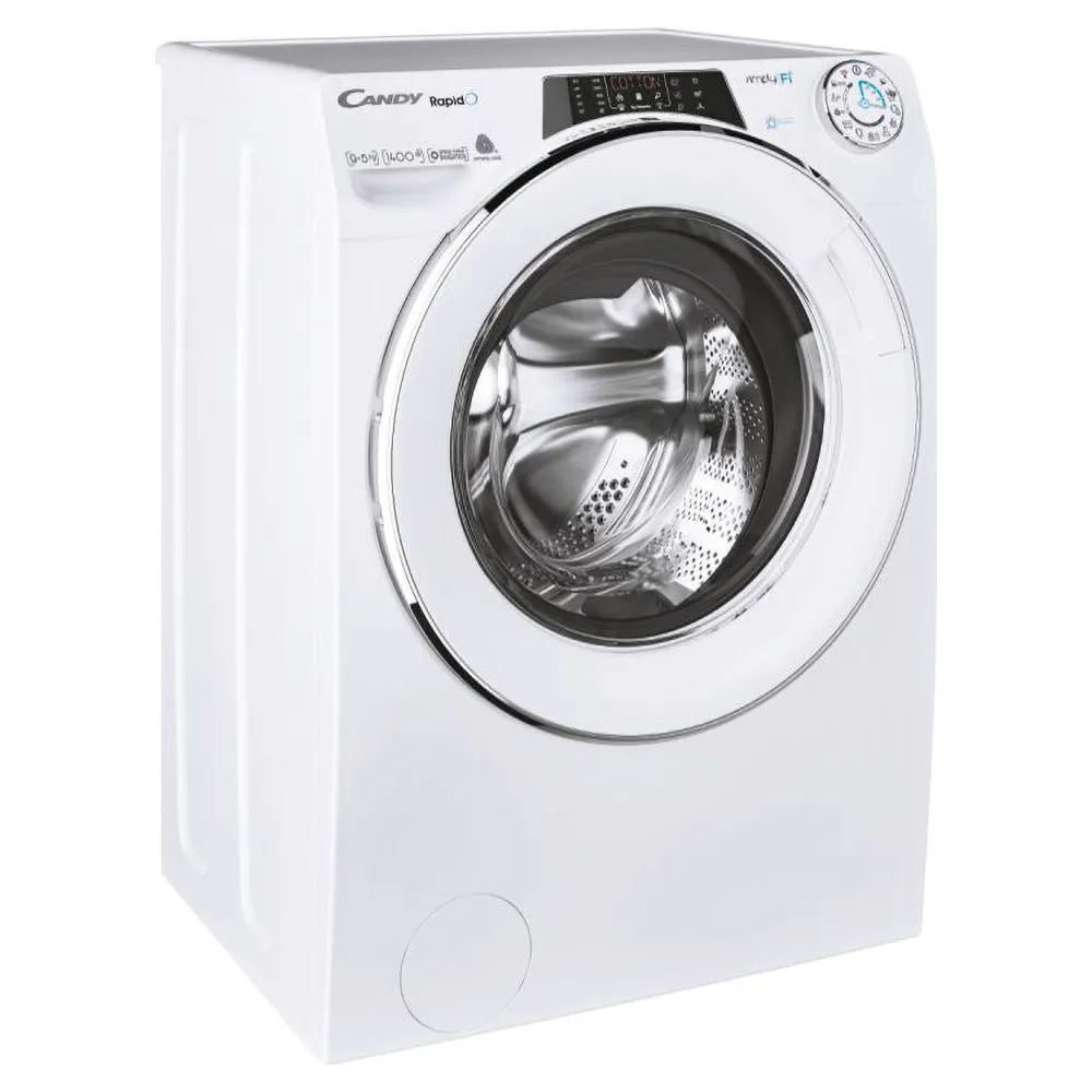 Candy 9KG/5KG 1400 Spin Freestanding Washer Dryer - White | ROW4956DWMCE-80
