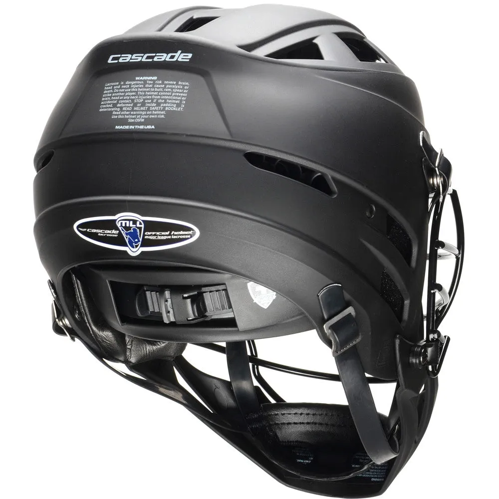 Cascade CPX-R Matte Black Lacrosse Helmet