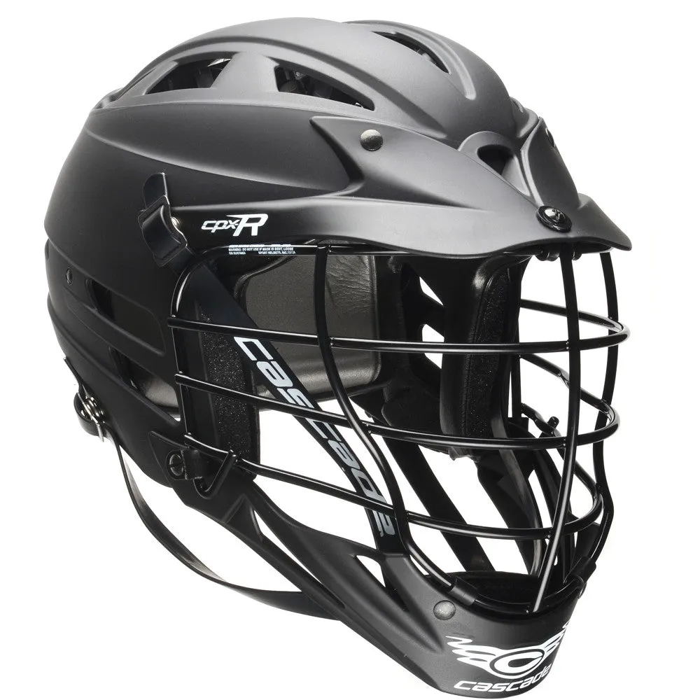 Cascade CPX-R Matte Black Lacrosse Helmet