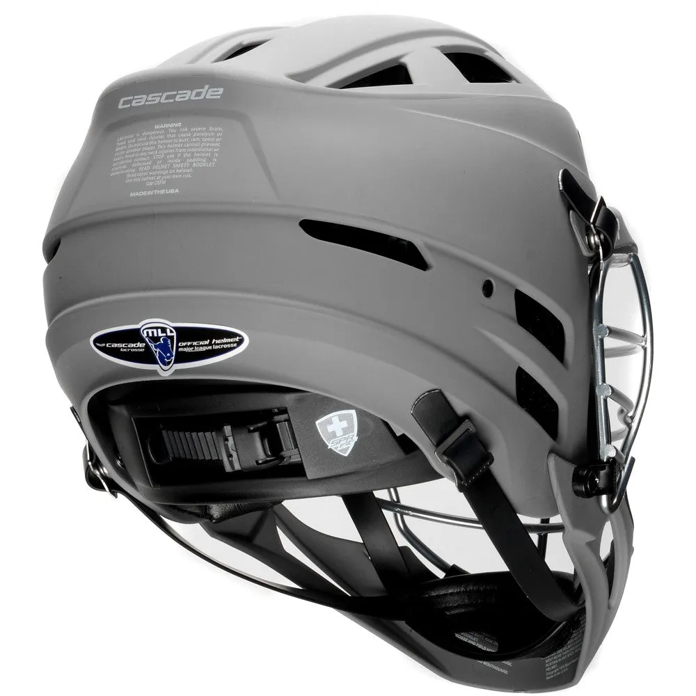 Cascade CPX-R Matte Grey Lacrosse Helmet