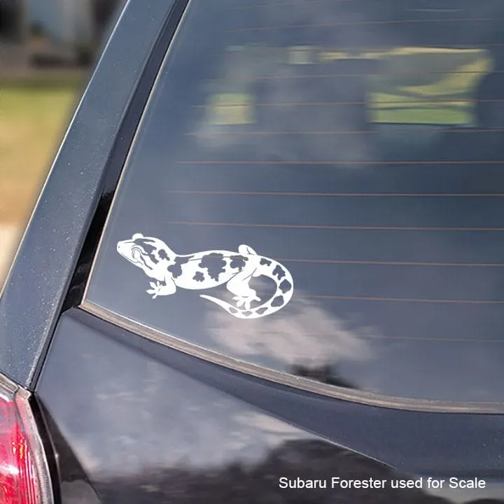 Chahoua Gecko Personalized Decal, Waterproof Vinyl, Cute Reptile Gift and Enclosure Decor