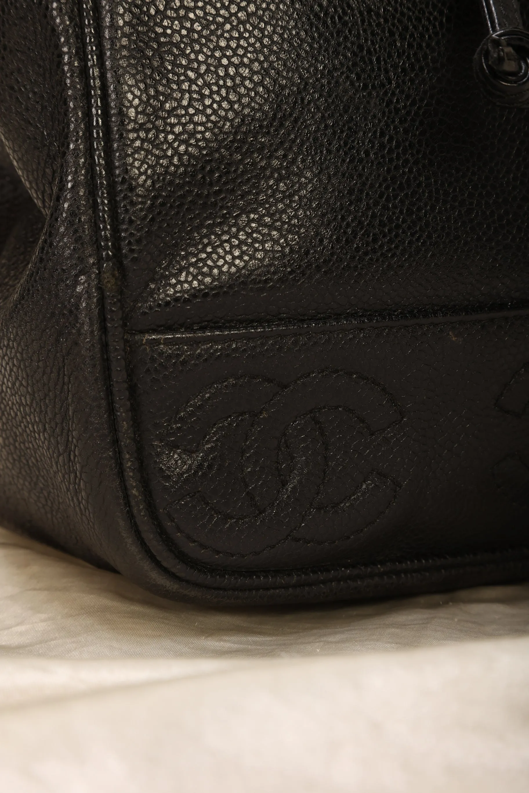Chanel Caviar Turnlock Backpack