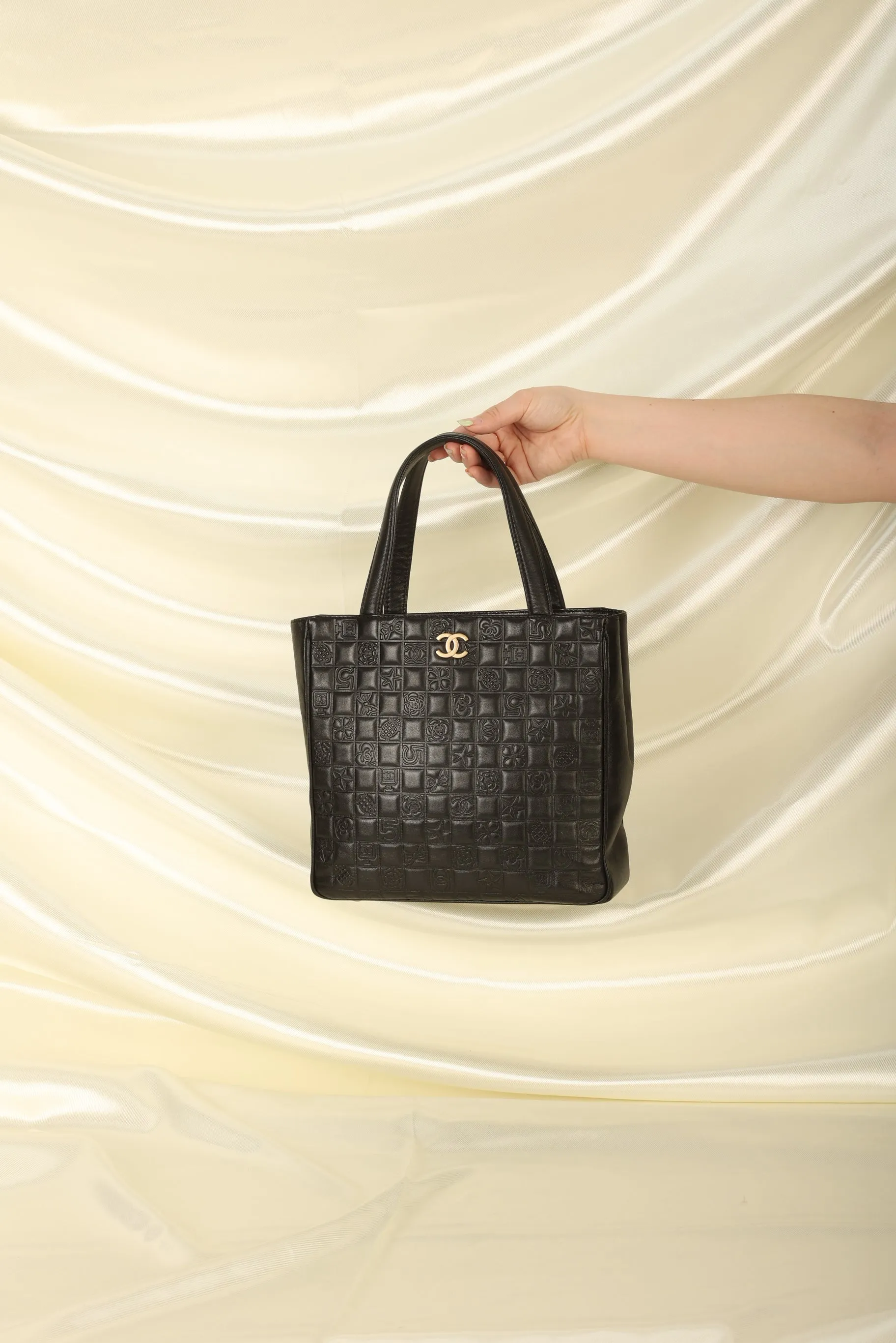 Chanel Chocolate Bar Tote Bag