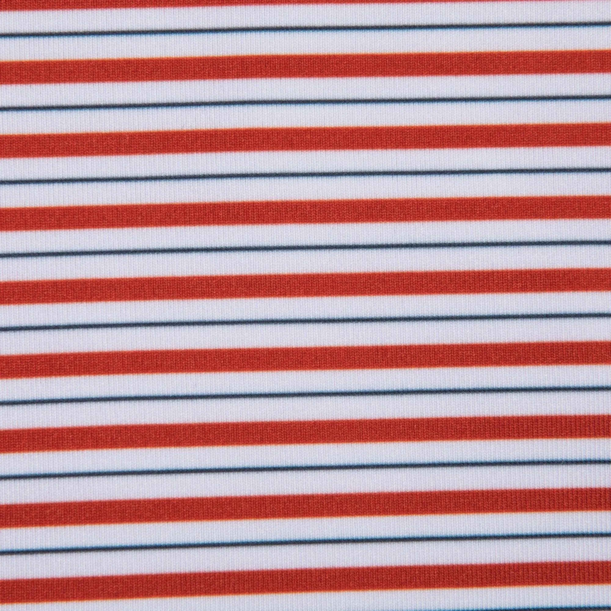 Condor Stripe Performance Polo - Autumn Glaze