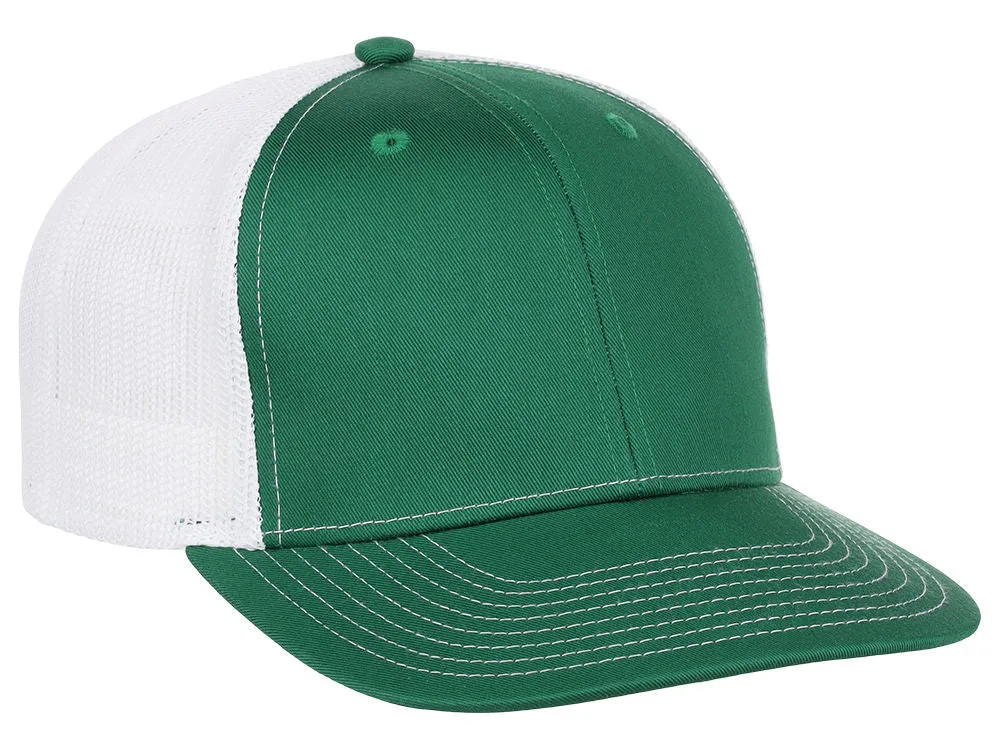 Crowns By Lids Slam Dunk Trucker Cap - Green/White