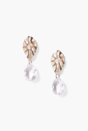 Crystal and Silver Masquerade Earrings