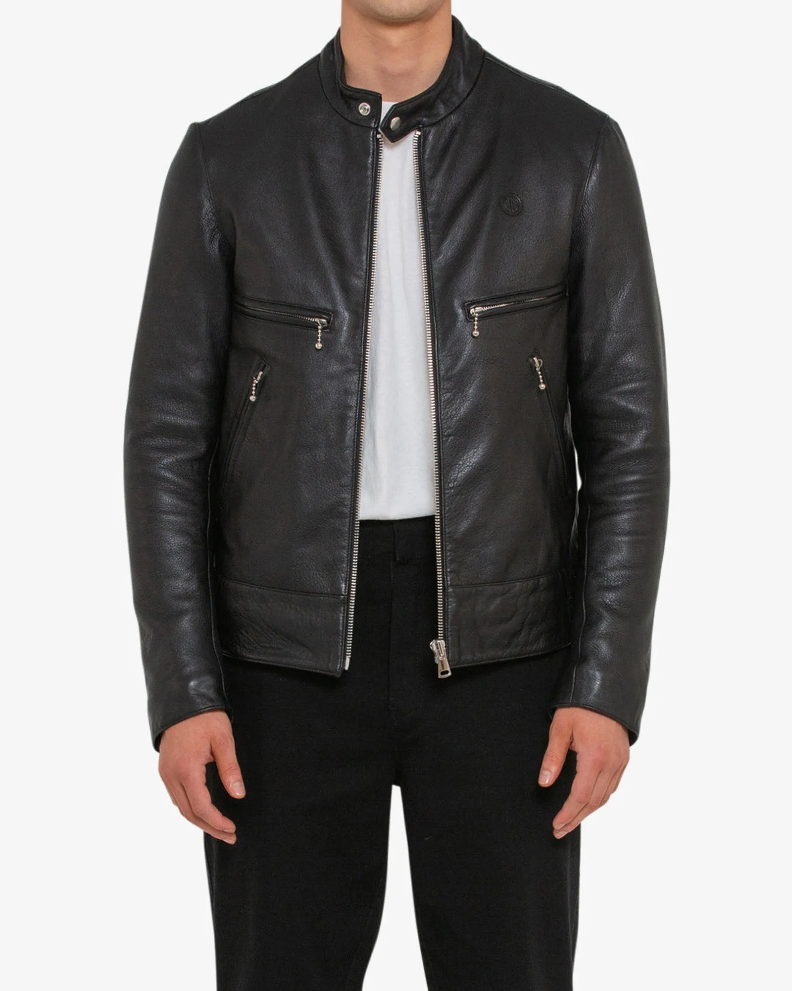 Deus Ex Machina Thunder Leather Jacket - Black