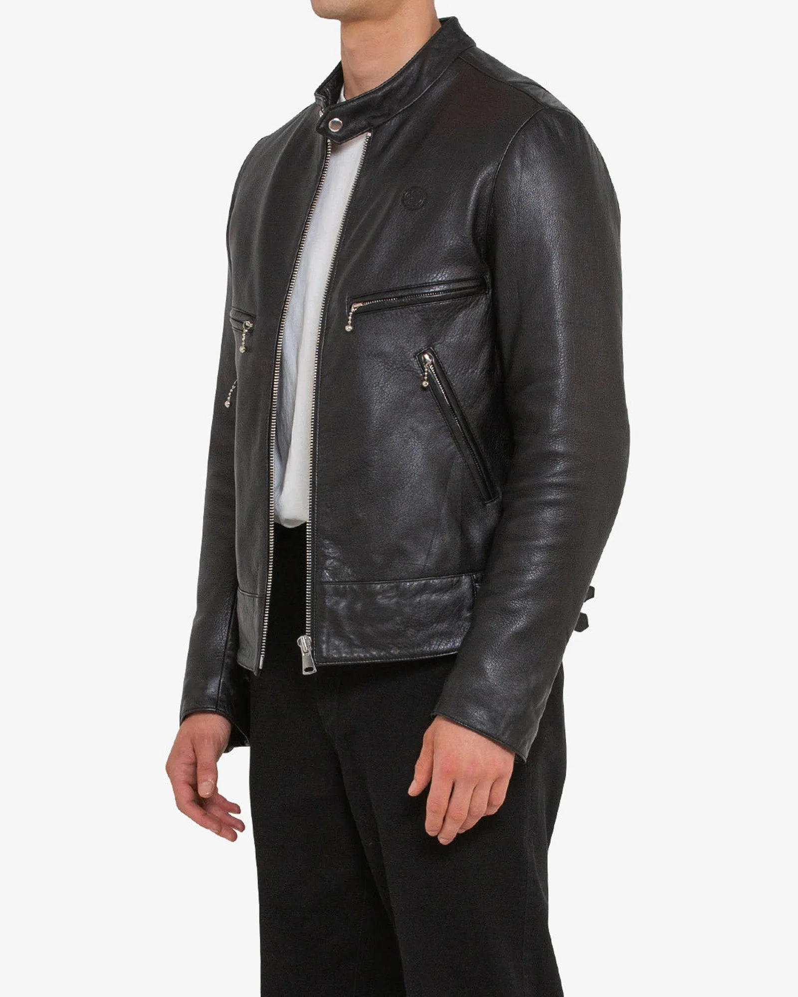 Deus Ex Machina Thunder Leather Jacket - Black