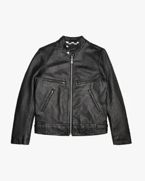Deus Ex Machina Thunder Leather Jacket - Black