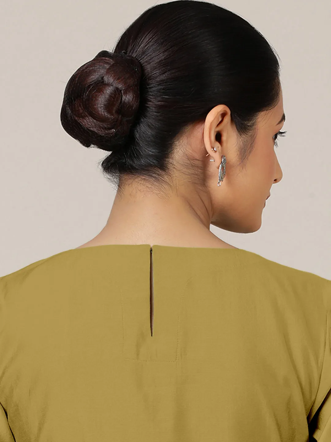 Esha x Rozaana | A Line Kurta in Dijon Mustard with Thread Work | Coords or Only Kurta