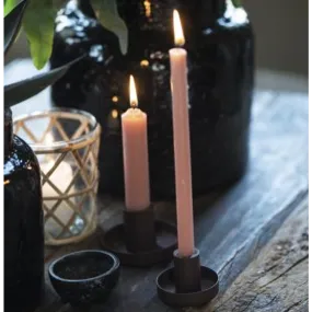Faded Rose Taper Candle 20cm