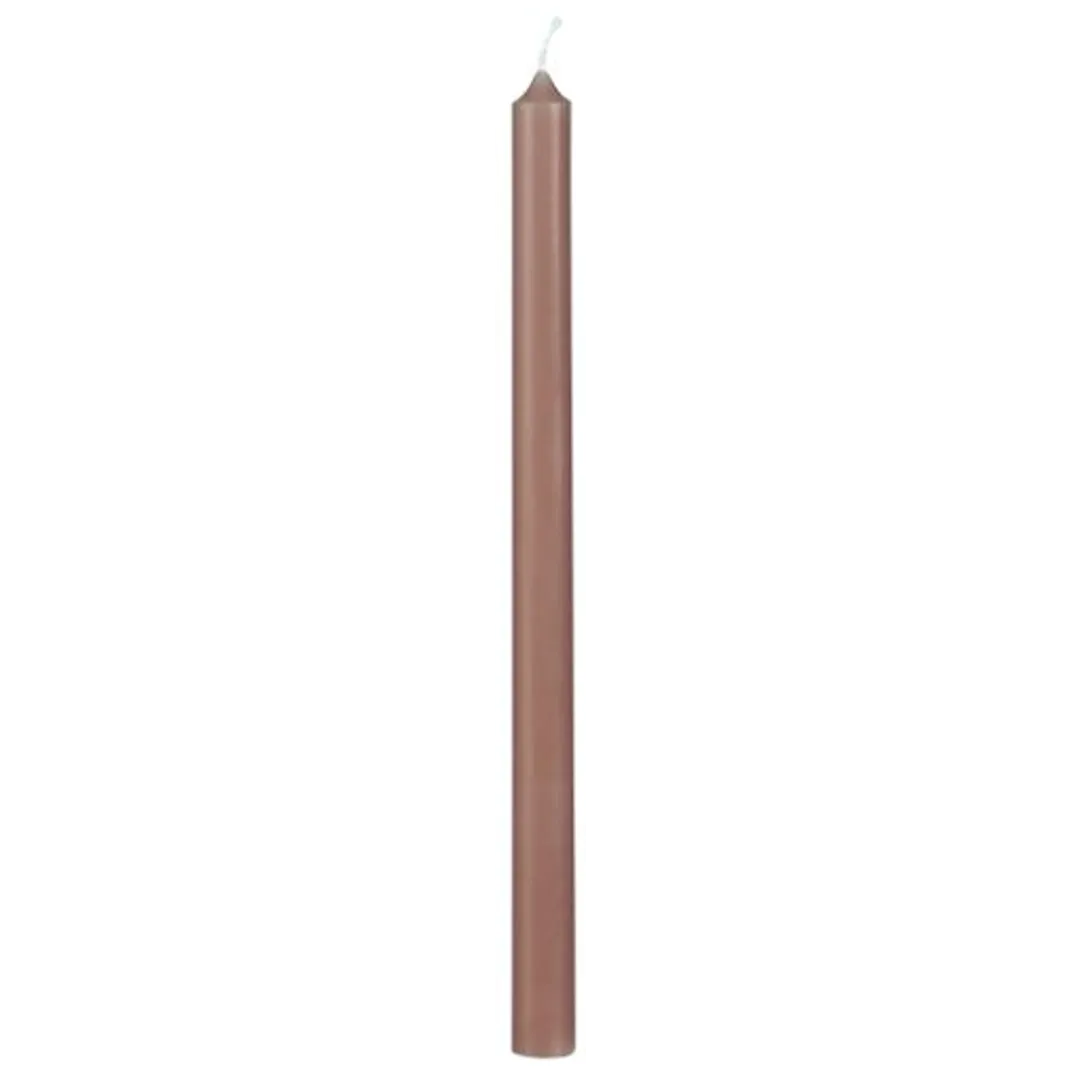 Faded Rose Taper Candle 20cm
