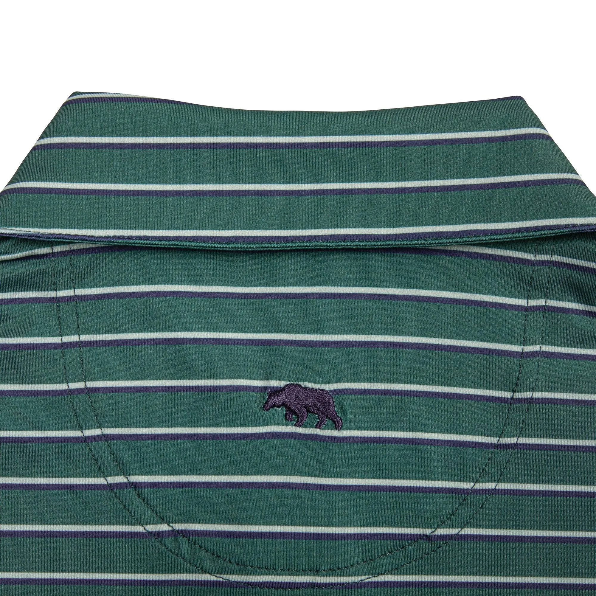 Fairway Stripe Performance Polo
